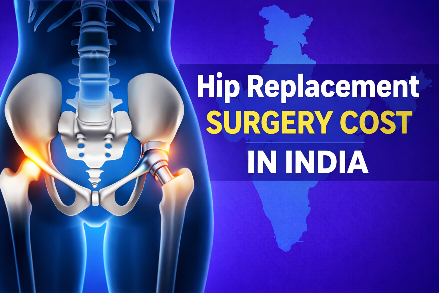 Hip Replacement Surgery Cost in India – Types, Prices & Cities